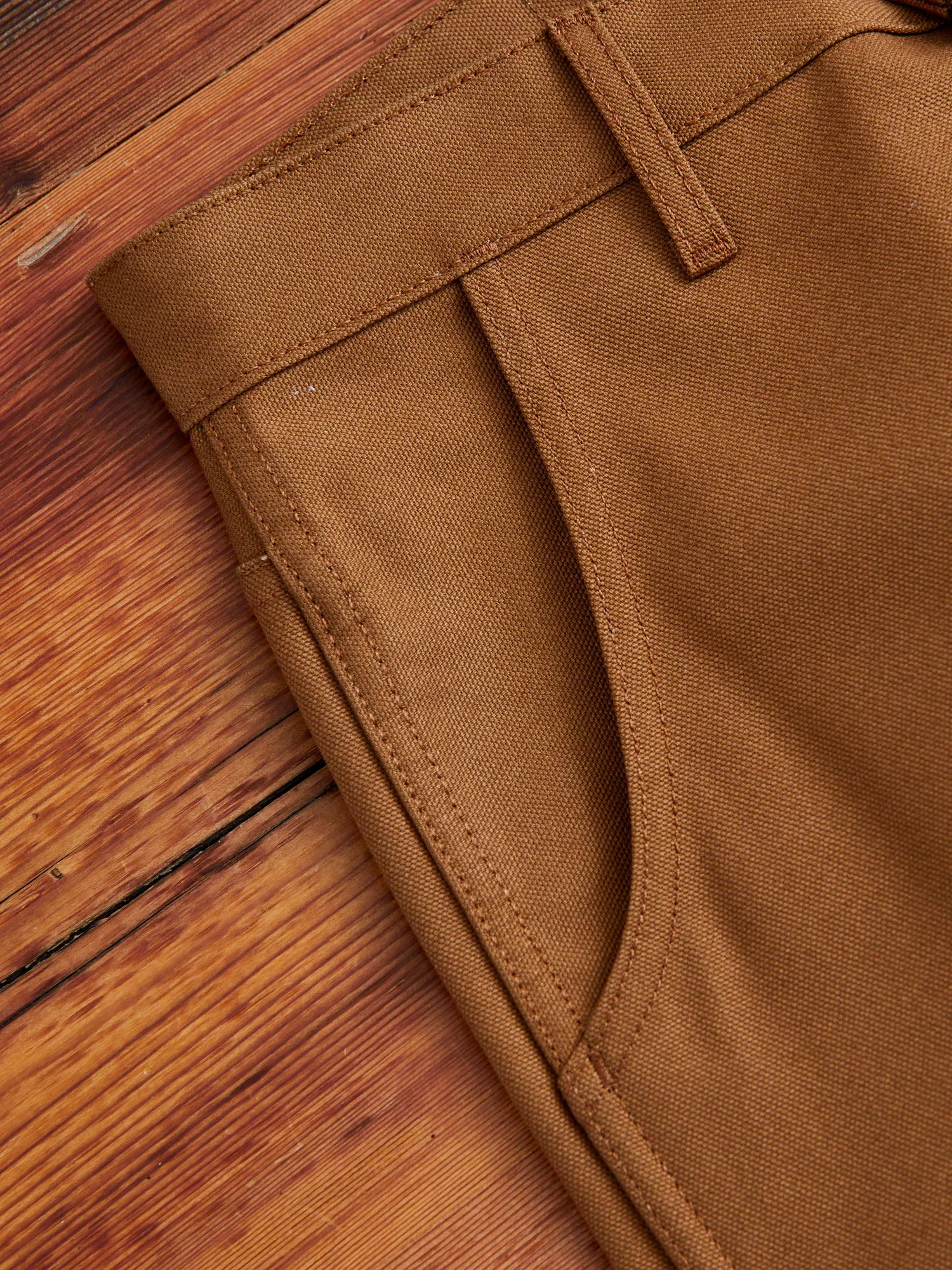 12oz Canvas Flight Trouser in Duck