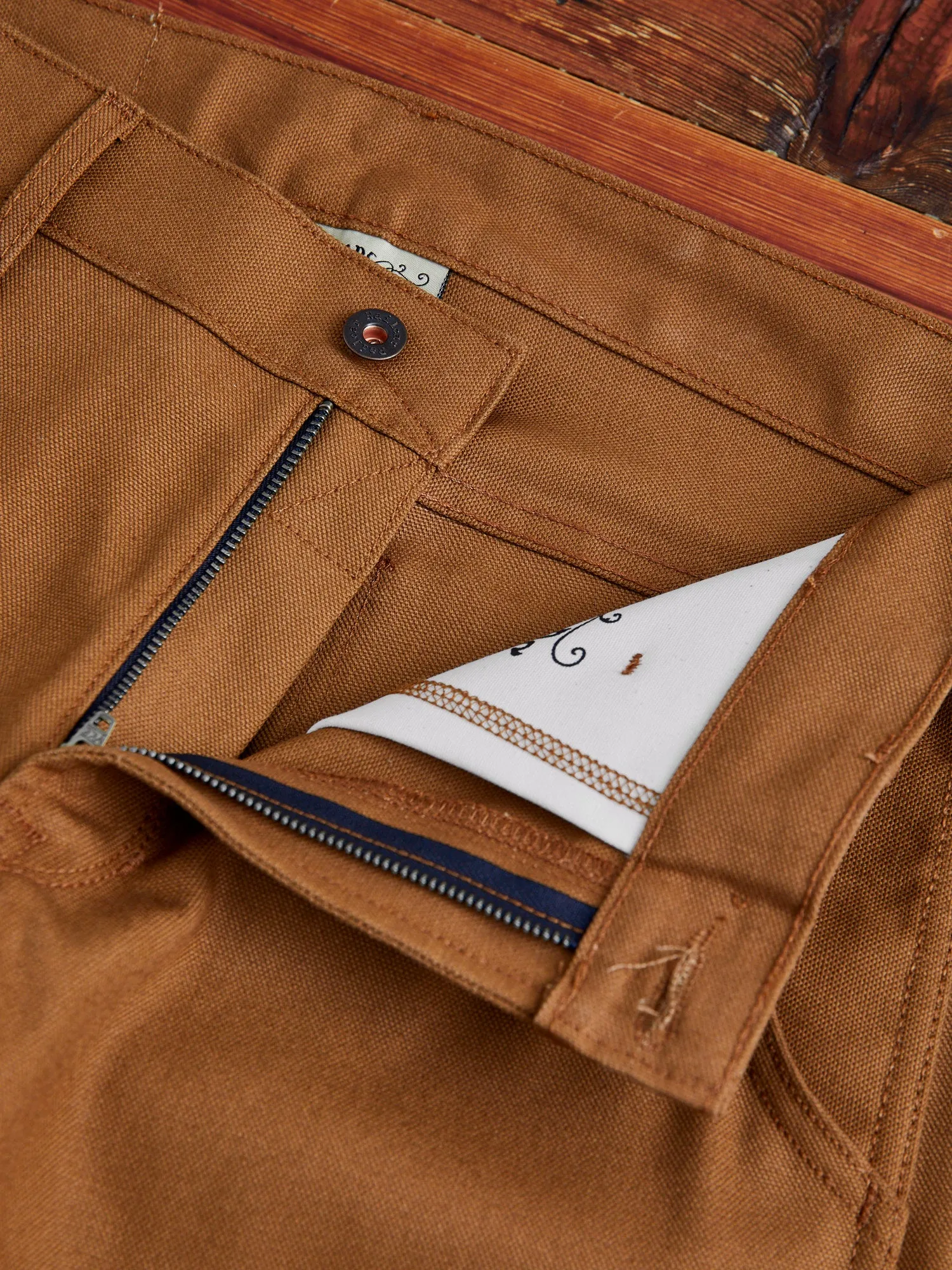 12oz Canvas Flight Trouser in Duck