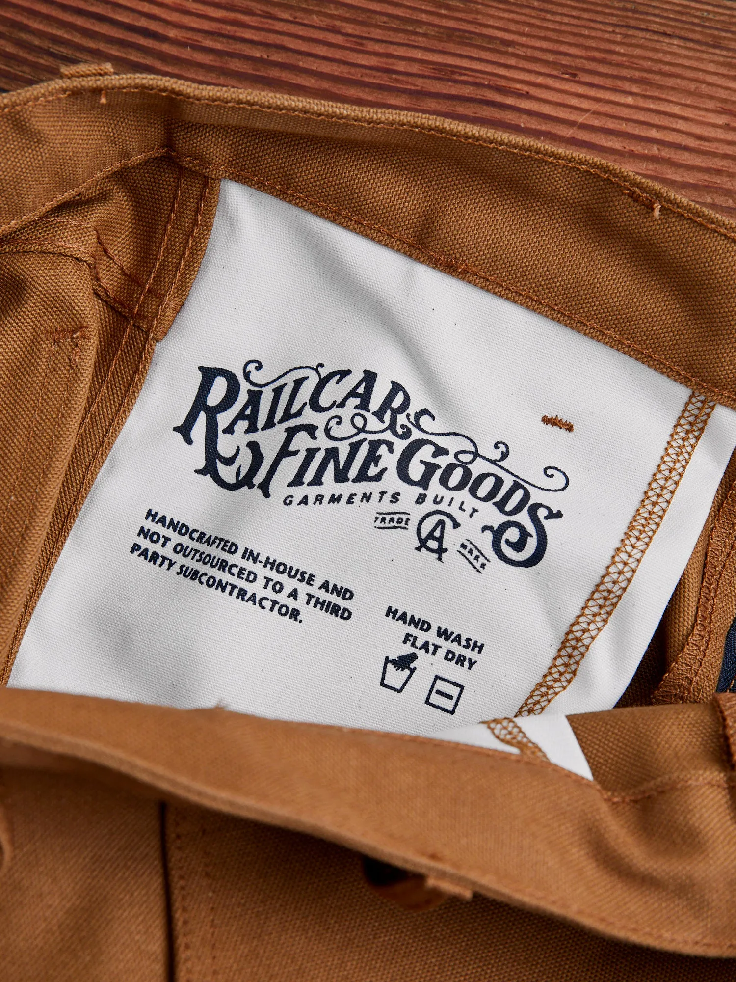 12oz Canvas Flight Trouser in Duck