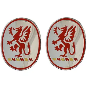 13th Field Artillery Regiment Unit Crest (No Motto) - Sold in Pairs