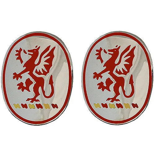 13th Field Artillery Regiment Unit Crest (No Motto) - Sold in Pairs