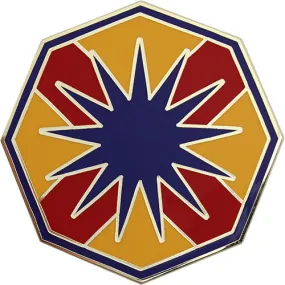 13th Sustainment Command (Expeditionary) Combat Service Identification Badge