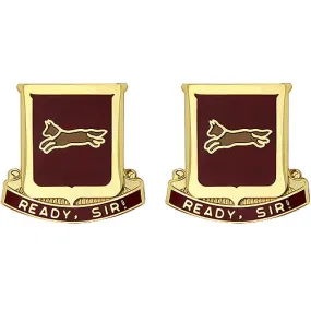 178th Engineer Battalion Unit Crest (Ready, Sir!) - Sold in Pairs