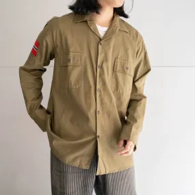 1980s Romania military field shirt 'dead stock' 'patch custom'