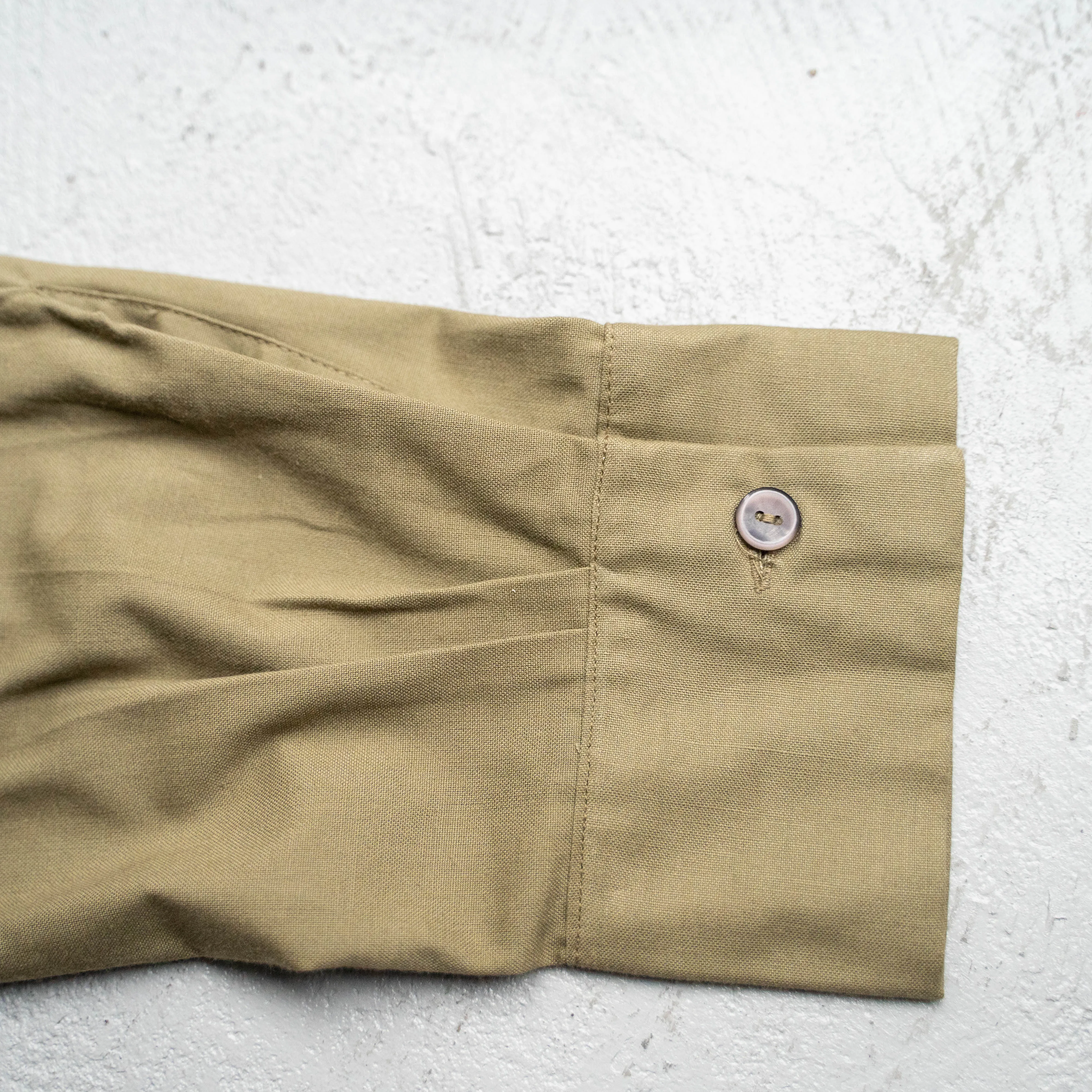 1980s Romania military field shirt 'dead stock' 'patch custom'