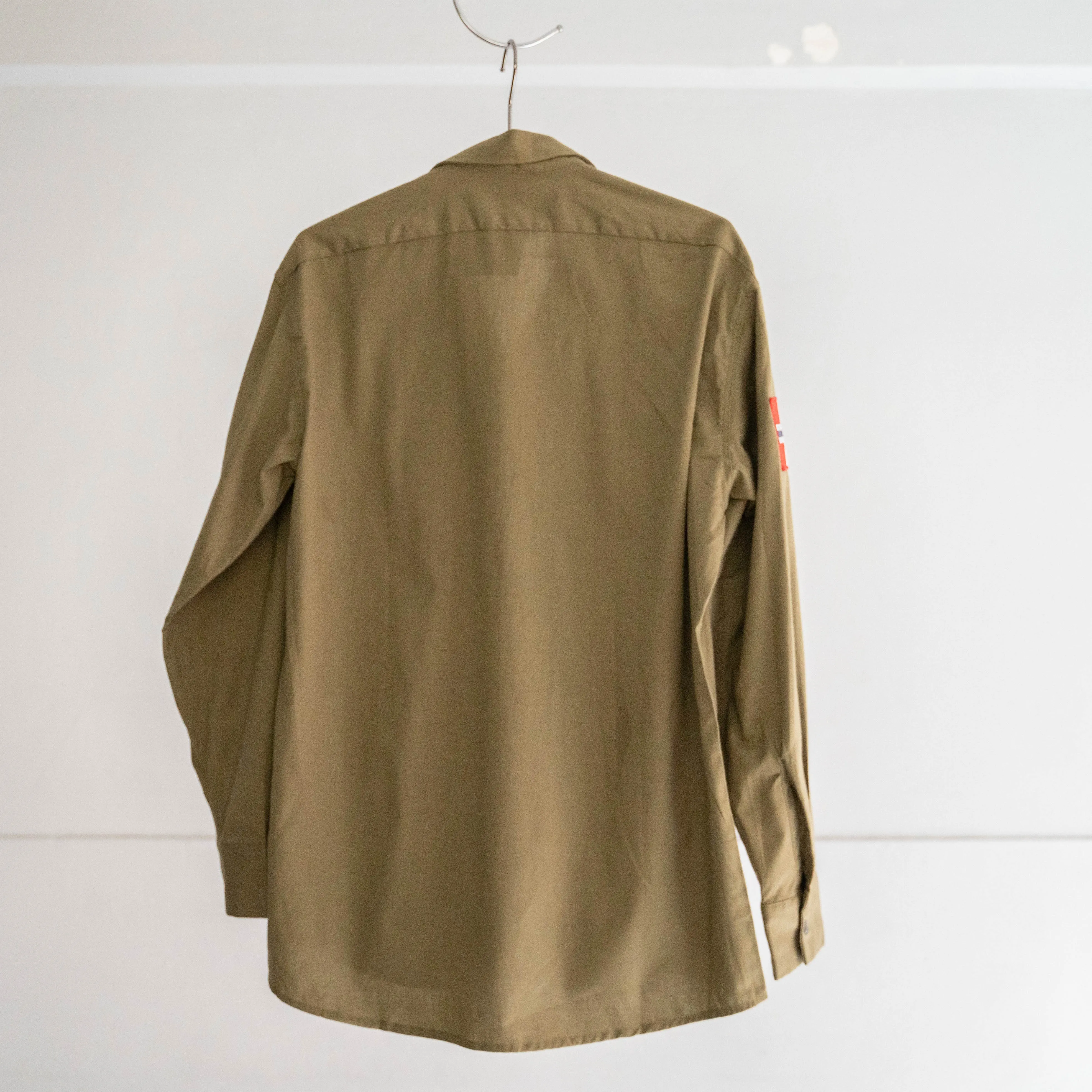 1980s Romania military field shirt 'dead stock' 'patch custom'