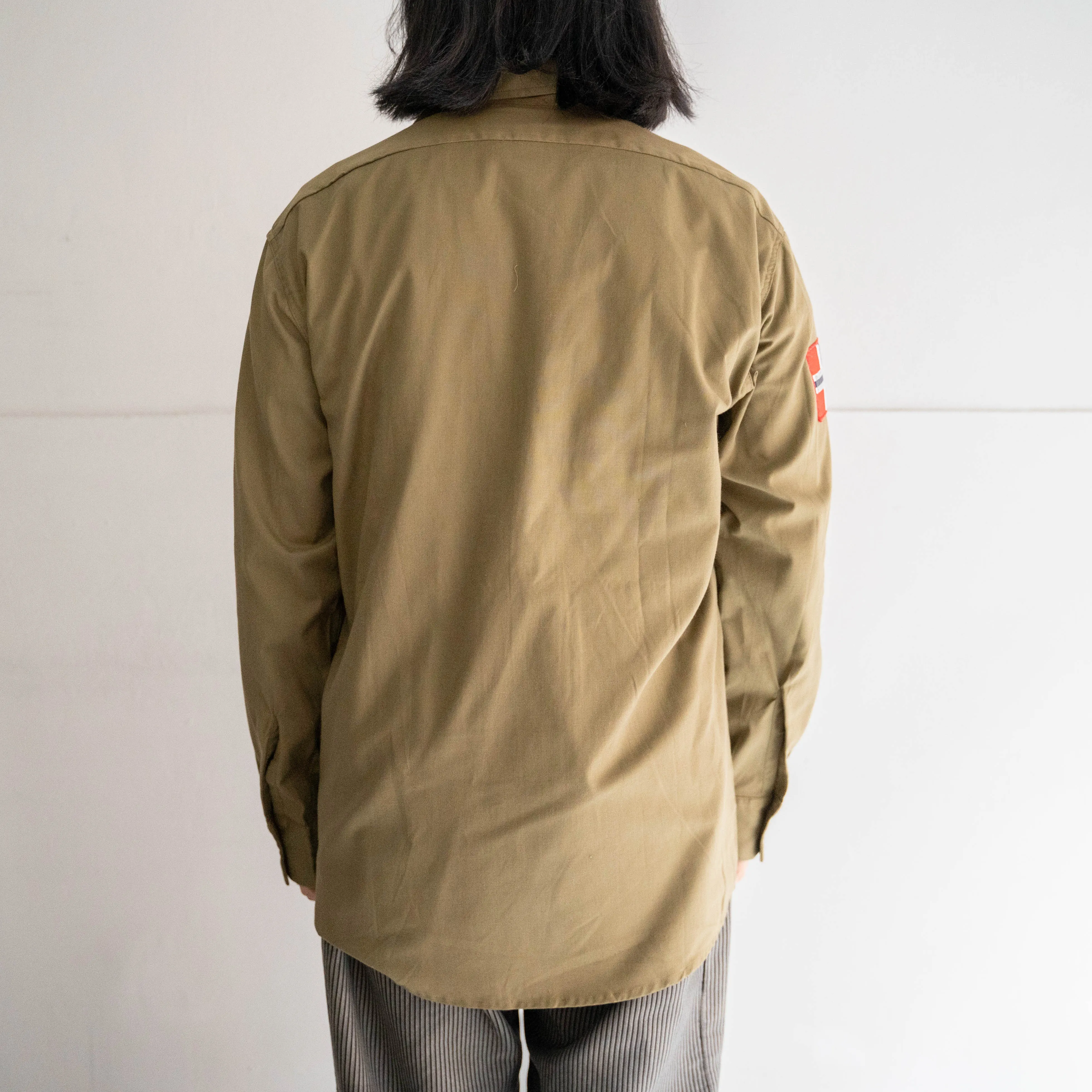 1980s Romania military field shirt 'dead stock' 'patch custom'