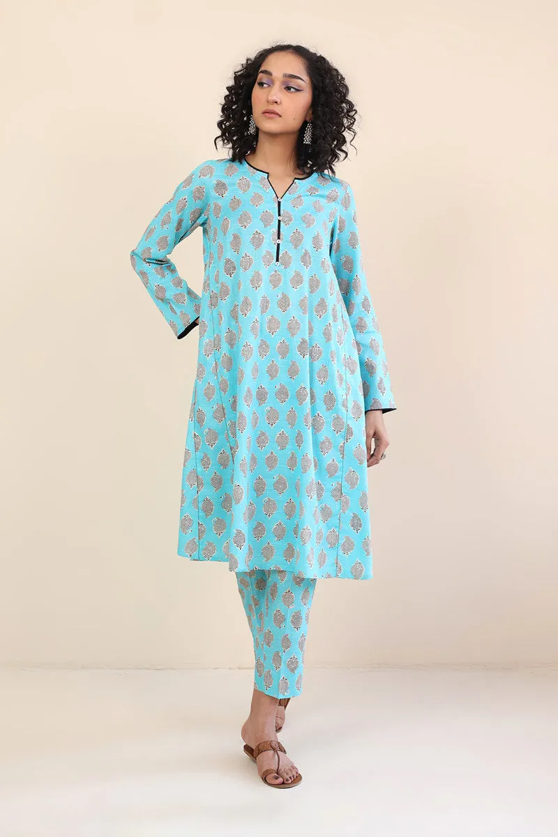 2- Piece Paisley Block