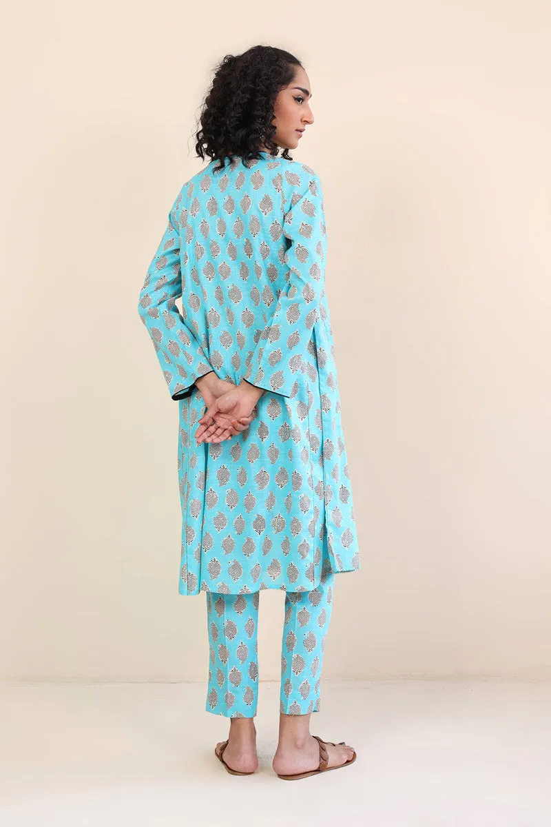 2- Piece Paisley Block