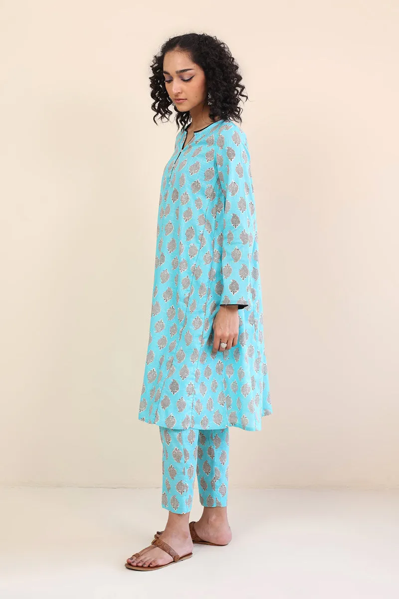 2- Piece Paisley Block