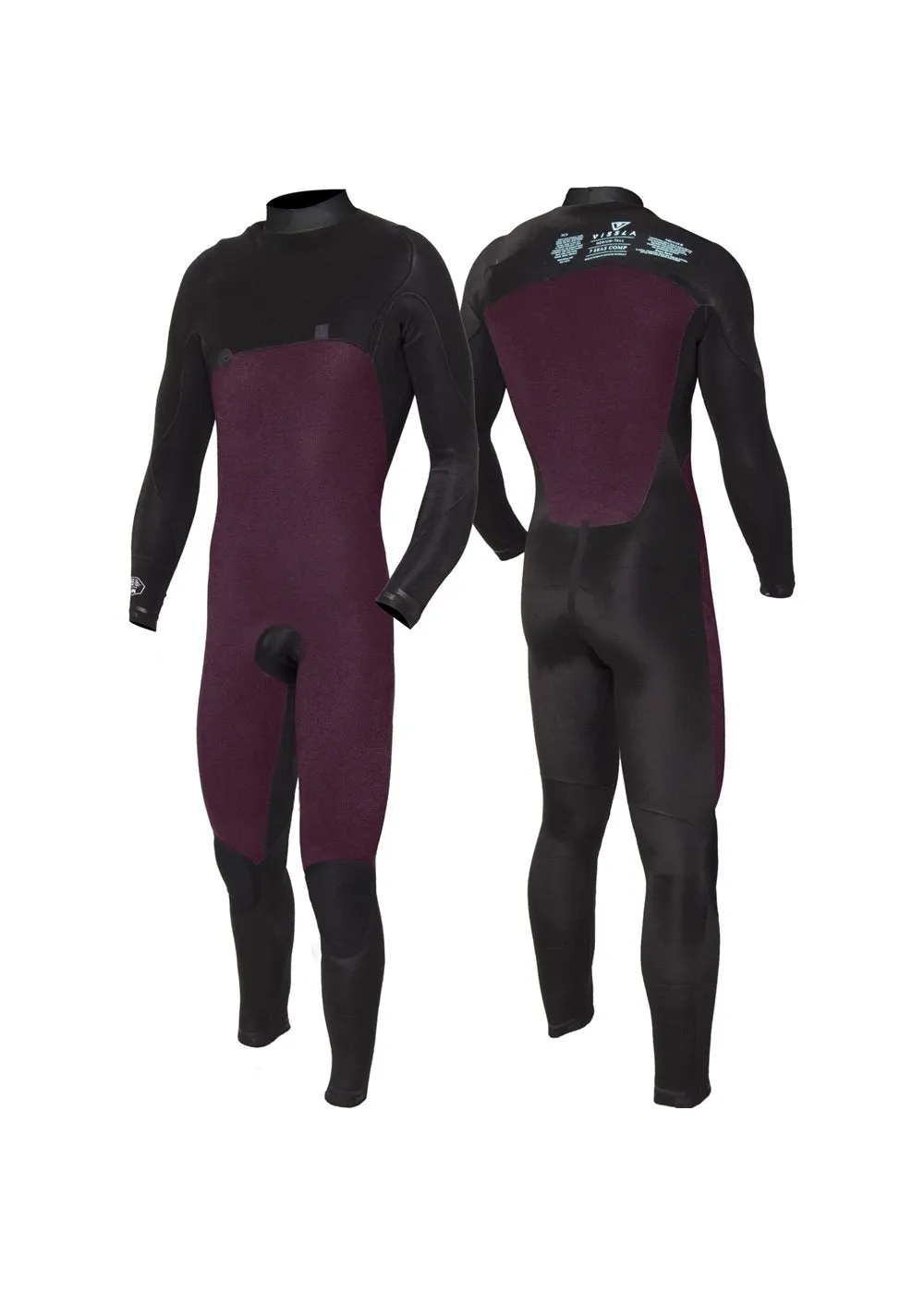 7 Seas Comp 4-3 Full Chest Zip, GRA