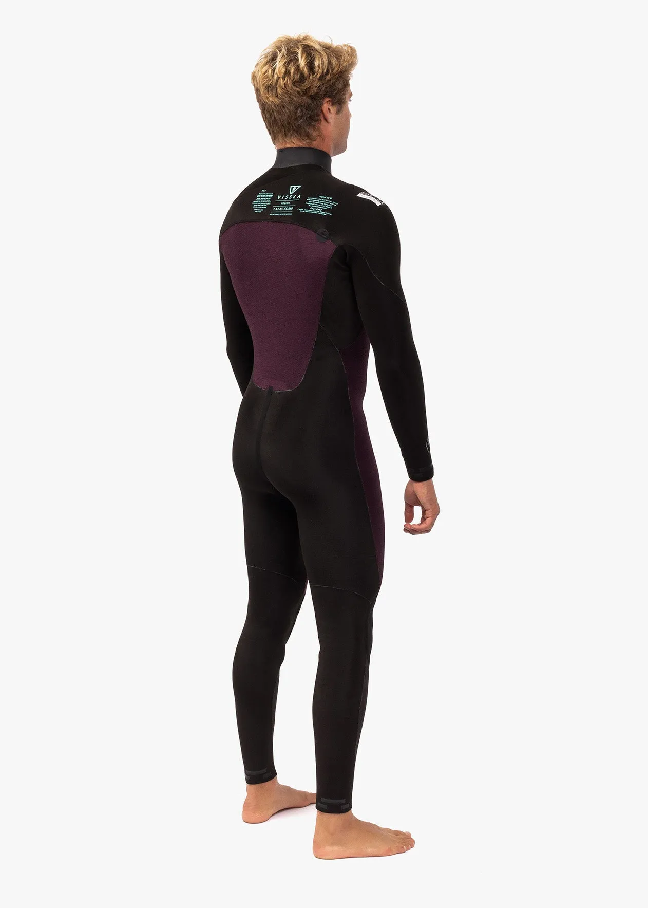 7 Seas Comp 4-3 Full Chest Zip, GRA