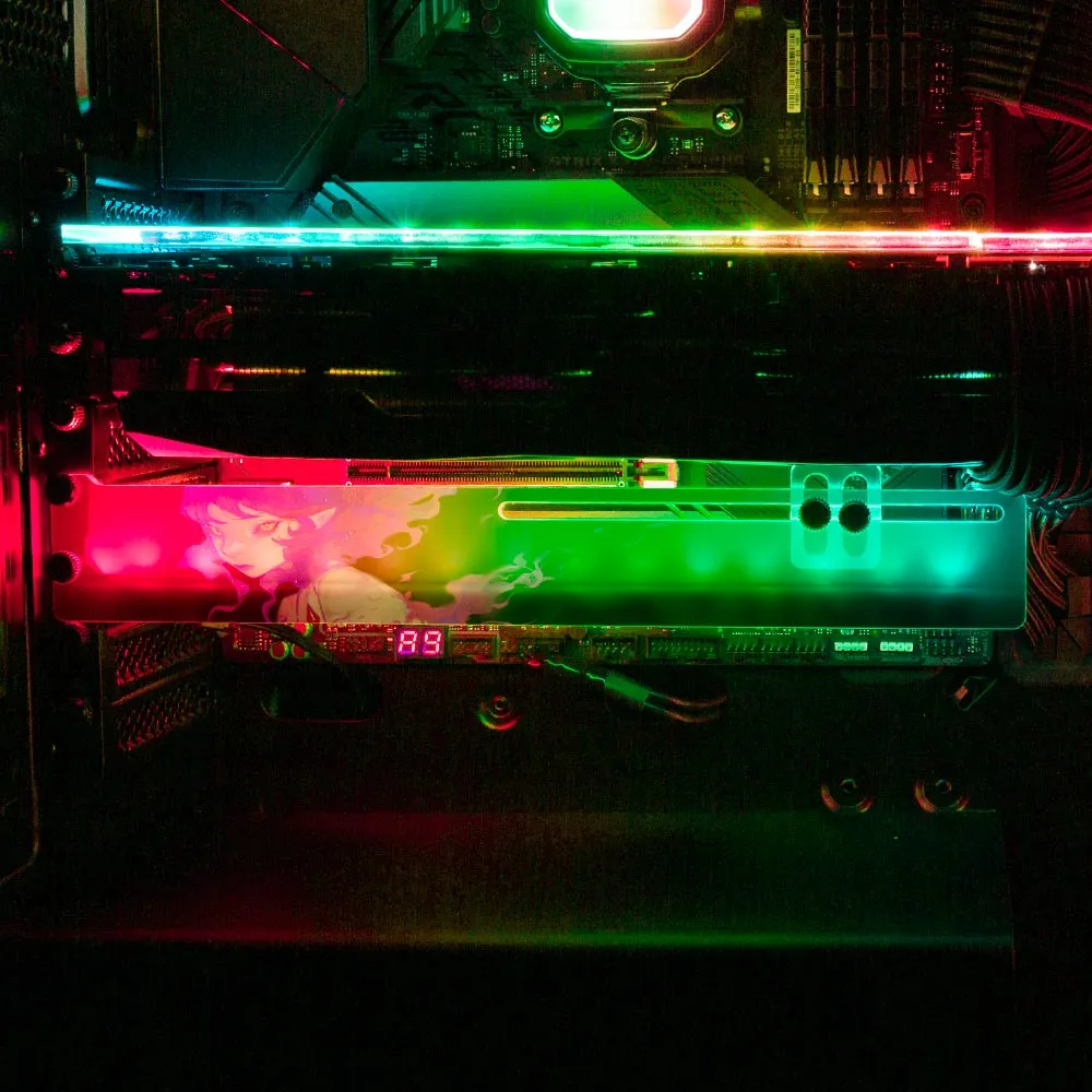 Aching Void Walker RGB GPU Support Bracket