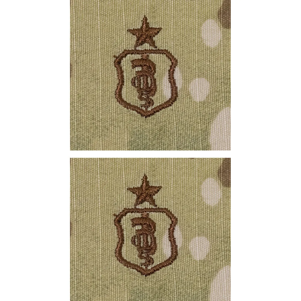Air Force Embroidered Badge: Dentist: Senior - embroidered on OCP