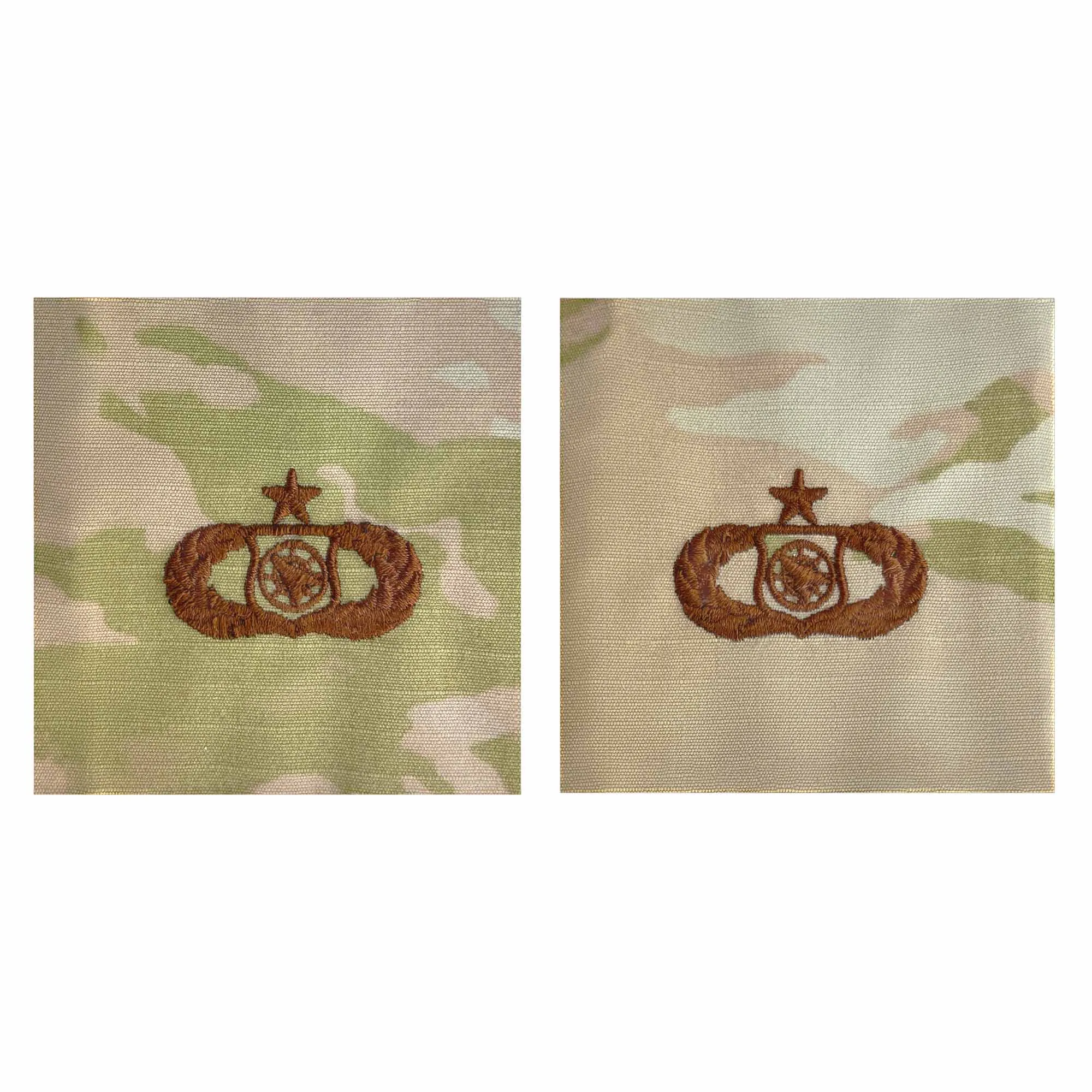 Air Force Embroidered Badge: Weapons Controller: Senior - embroidered on OCP