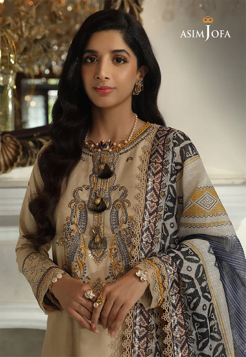 AJAI-14  EMBROIDERED CAMBRIC 3 PCS