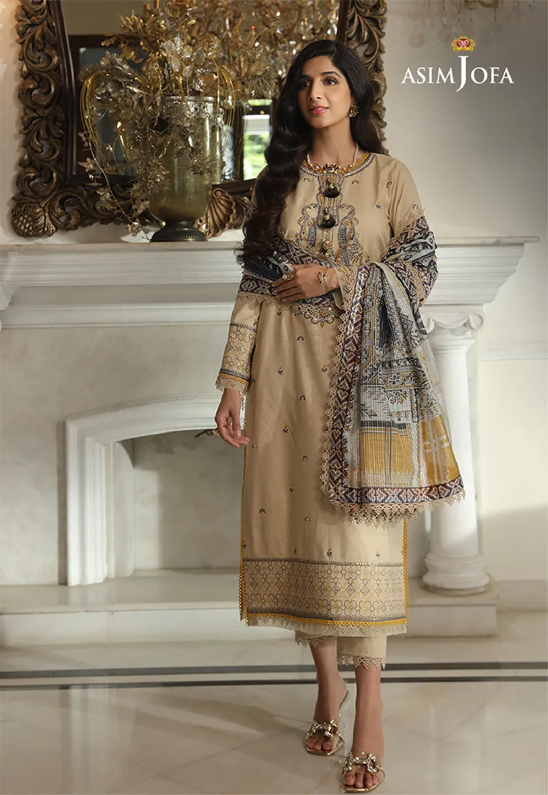 AJAI-14  EMBROIDERED CAMBRIC 3 PCS