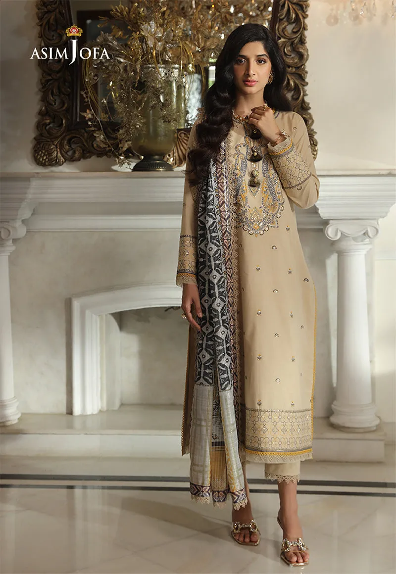 AJAI-14  EMBROIDERED CAMBRIC 3 PCS