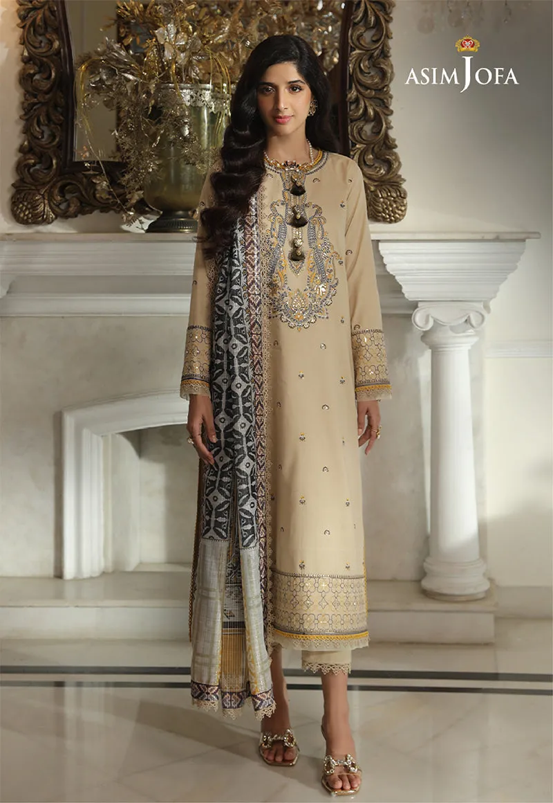 AJAI-14  EMBROIDERED CAMBRIC 3 PCS