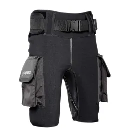 Apeks Tech Mens Dive Short Black