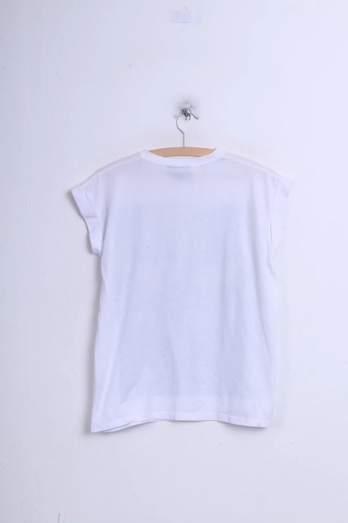Atmosphere FRIENDS Womens 12 L Shirt White Crew Neck The Tv Series Cotton
