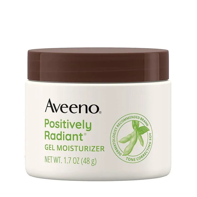 Aveeno Positively Radiant Daily Gel Facial Moisturizer - 1.7 Oz