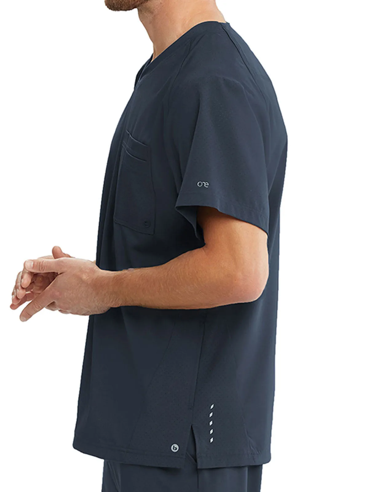 Barco One - Men's V-Neck 4 Pocket Scrub Top