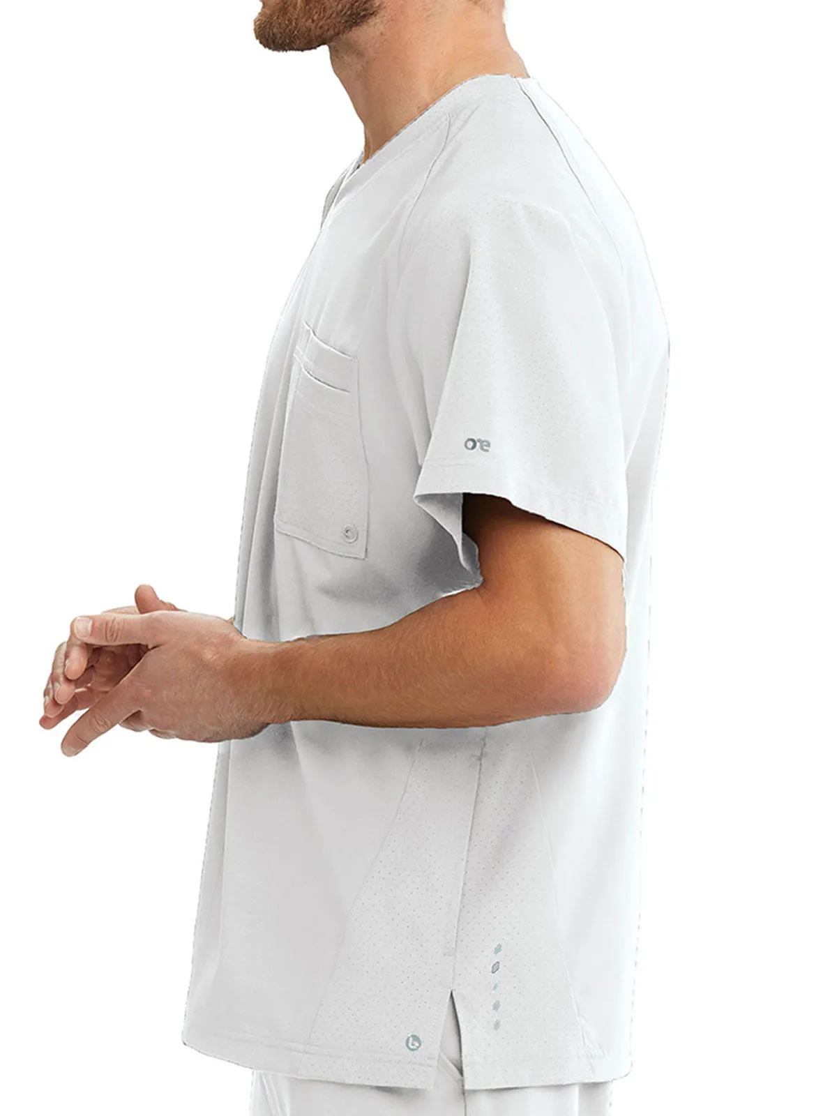 Barco One - Men's V-Neck 4 Pocket Scrub Top