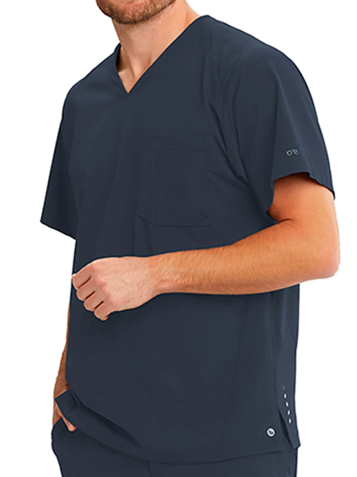 Barco One - Men's V-Neck 4 Pocket Scrub Top