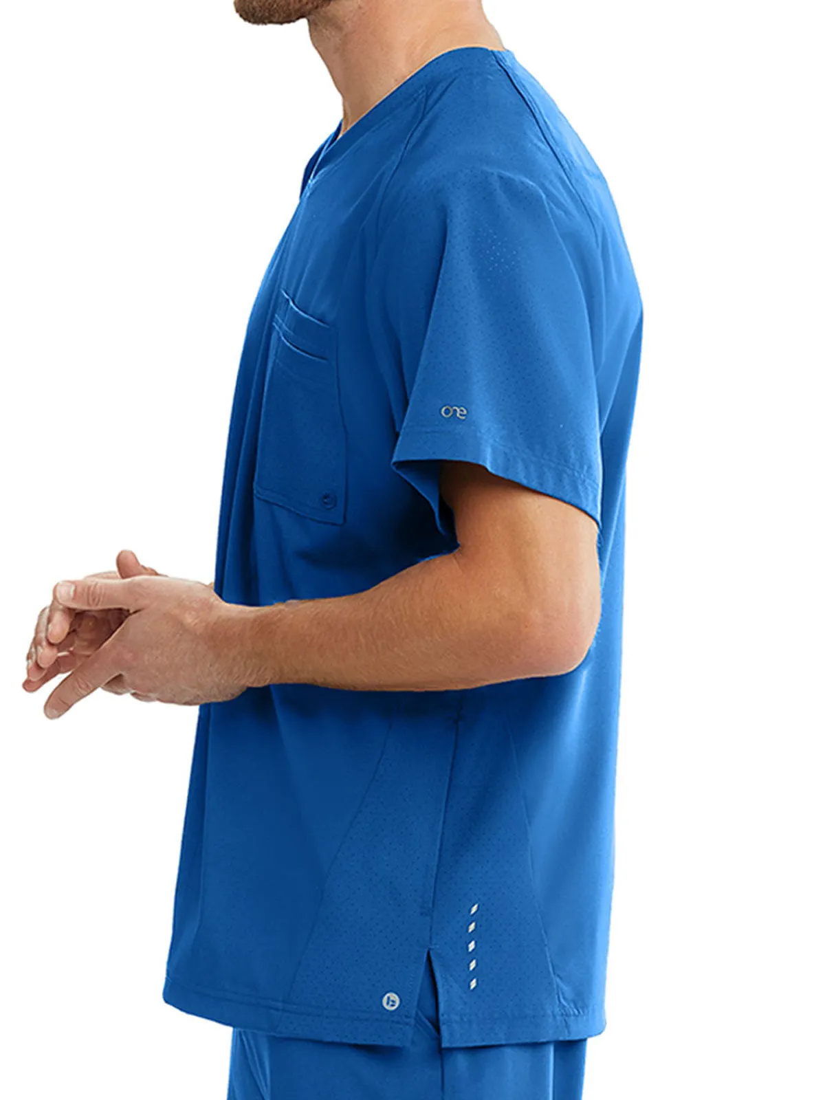 Barco One - Men's V-Neck 4 Pocket Scrub Top