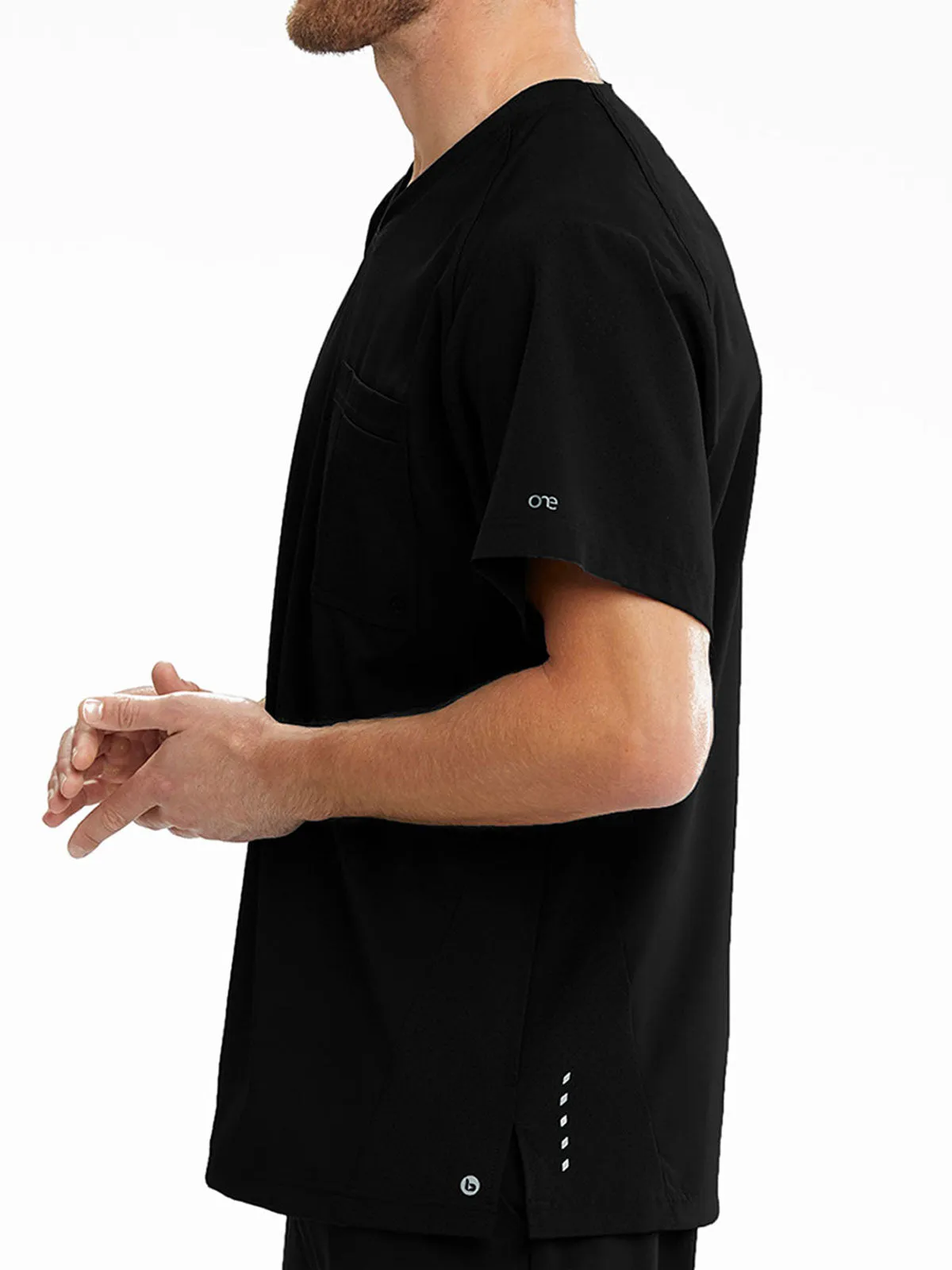 Barco One - Men's V-Neck 4 Pocket Scrub Top