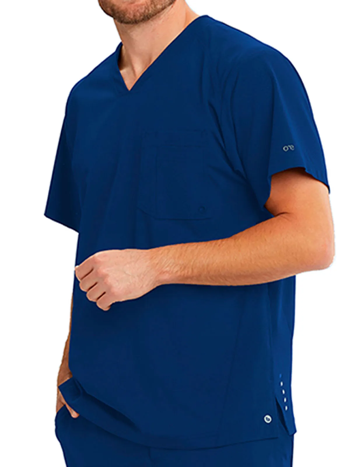 Barco One - Men's V-Neck 4 Pocket Scrub Top