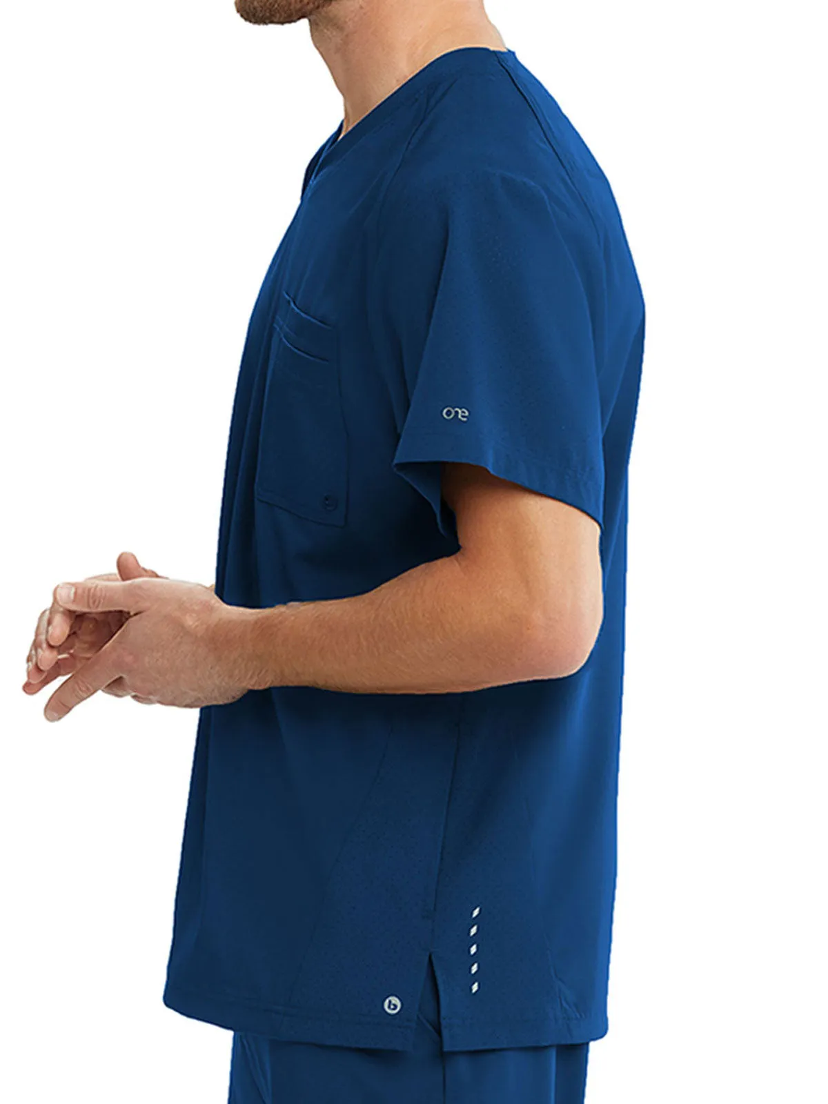 Barco One - Men's V-Neck 4 Pocket Scrub Top