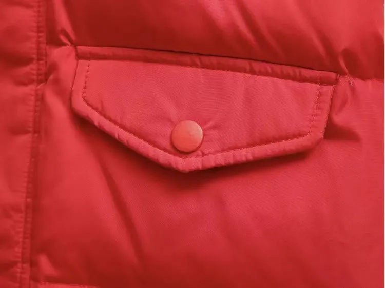 Basic Solid Color Winter Down Coat