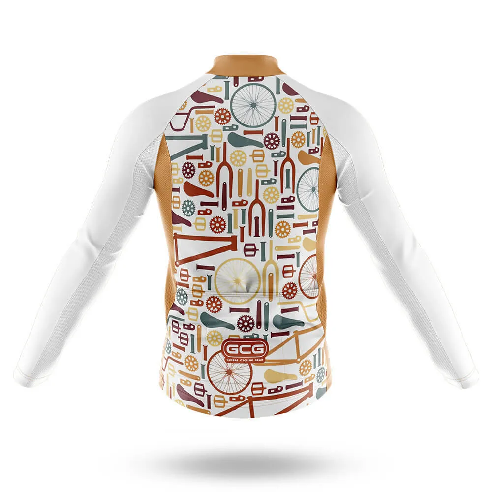 Bike Gear Pattern - Men's Cycling Kit