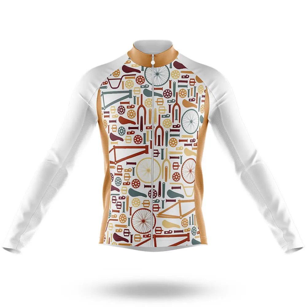 Bike Gear Pattern - Men's Cycling Kit