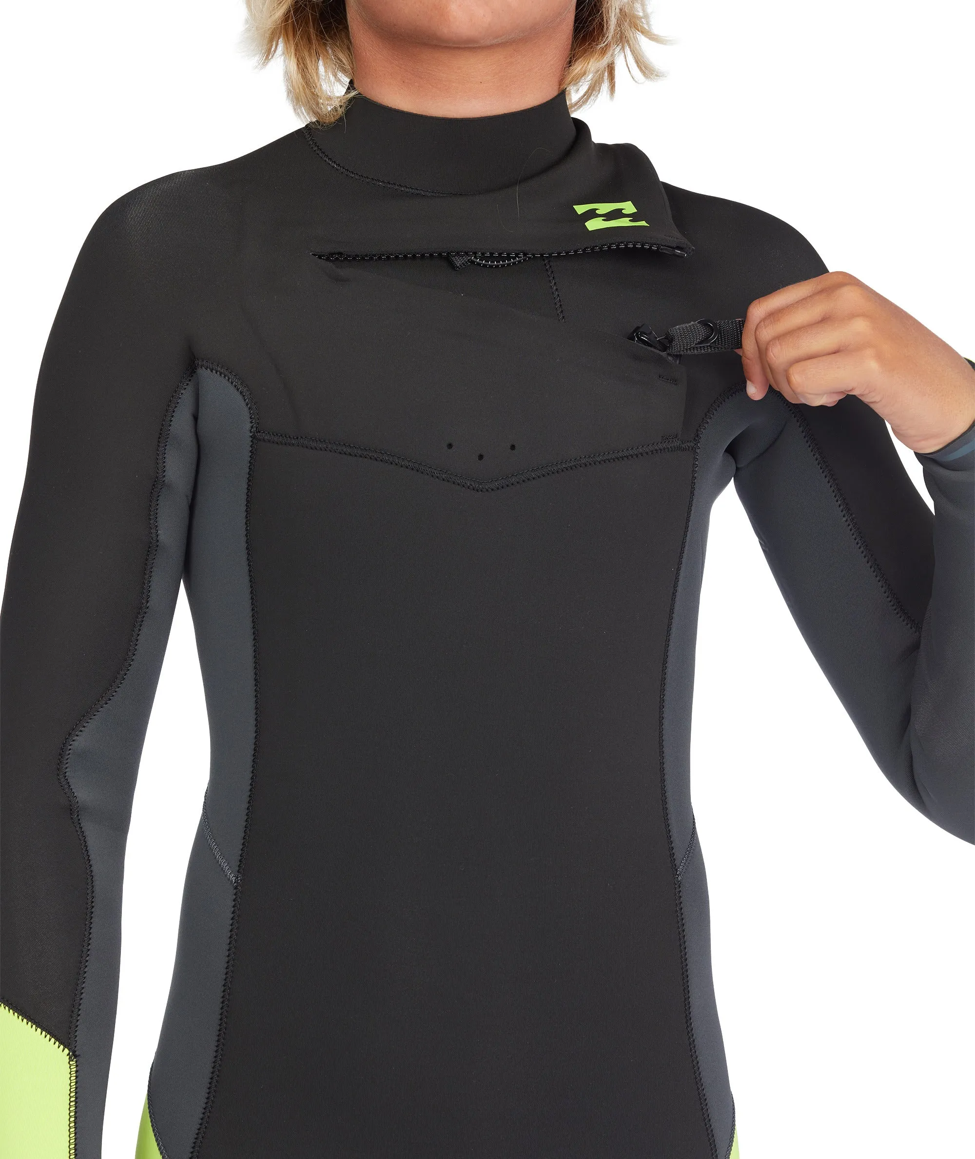 Billabong 3 / 2 Absolute Chest Zip Full Youth Wetsuit