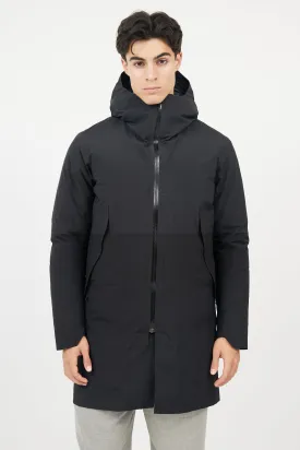 Black Monitor Down Coat