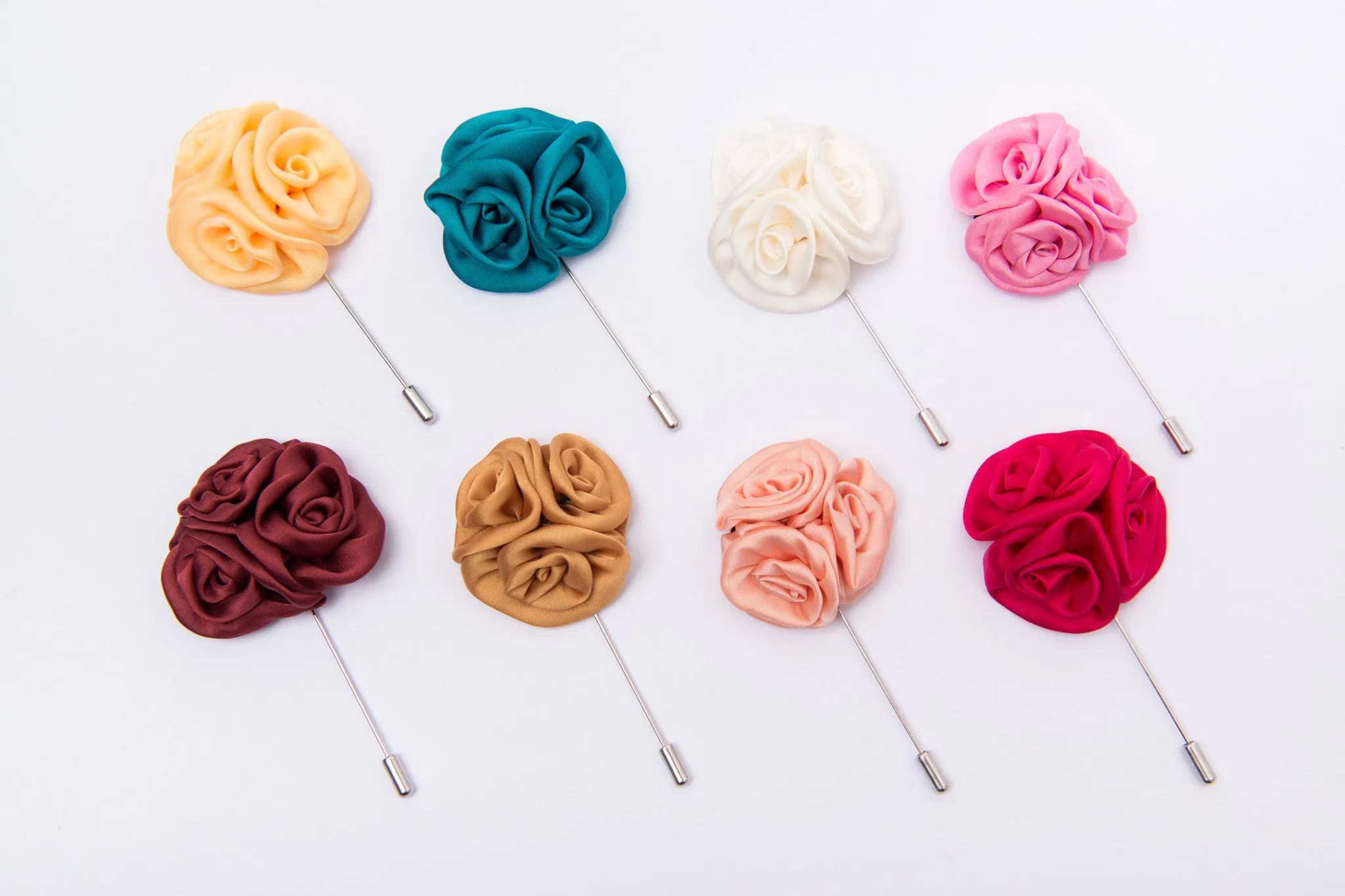 Camden Fusia Lapel Flower