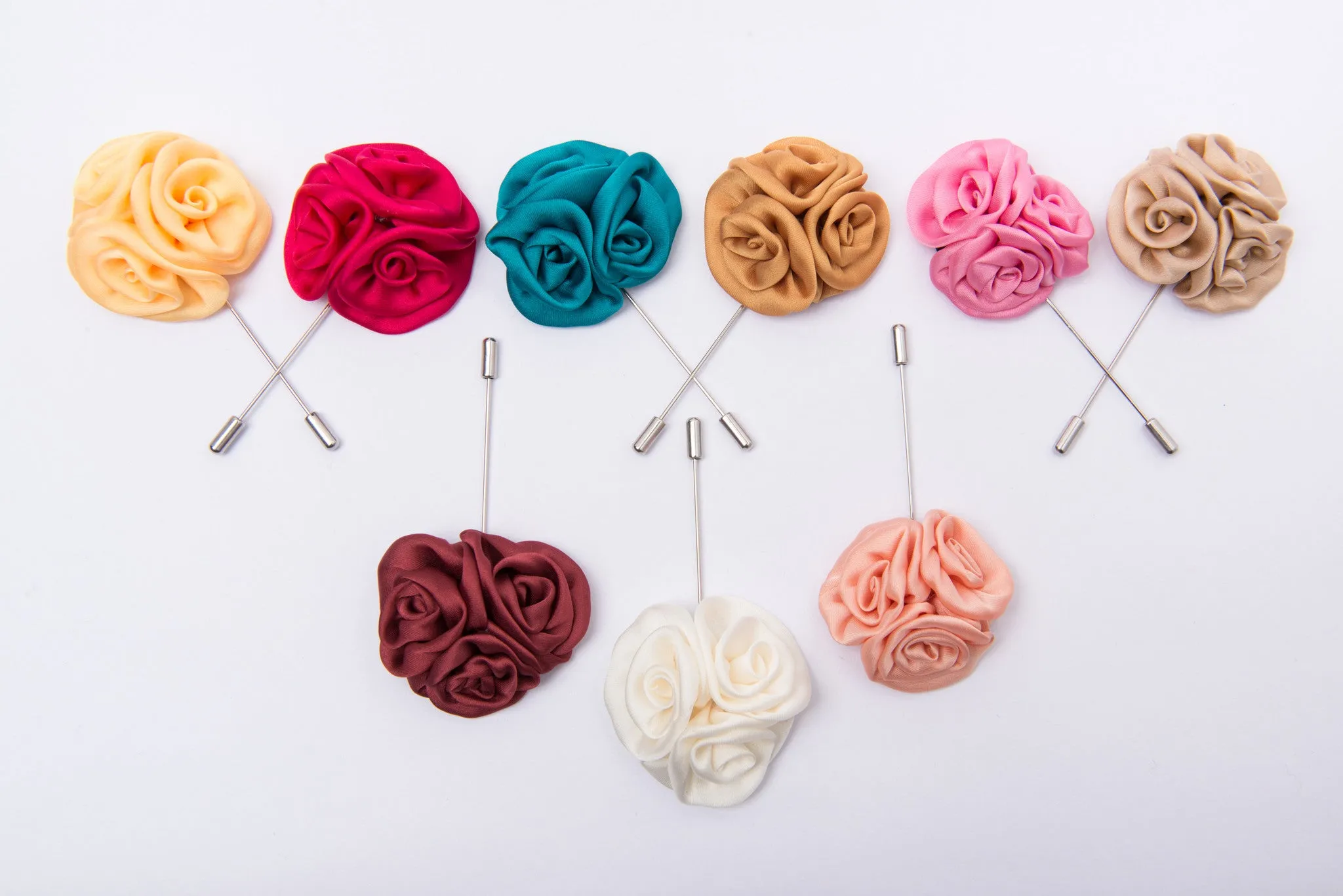 Camden Fusia Lapel Flower