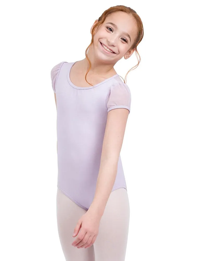Capezio Mesh Puff Sleeve Leotard - 11311C Girls