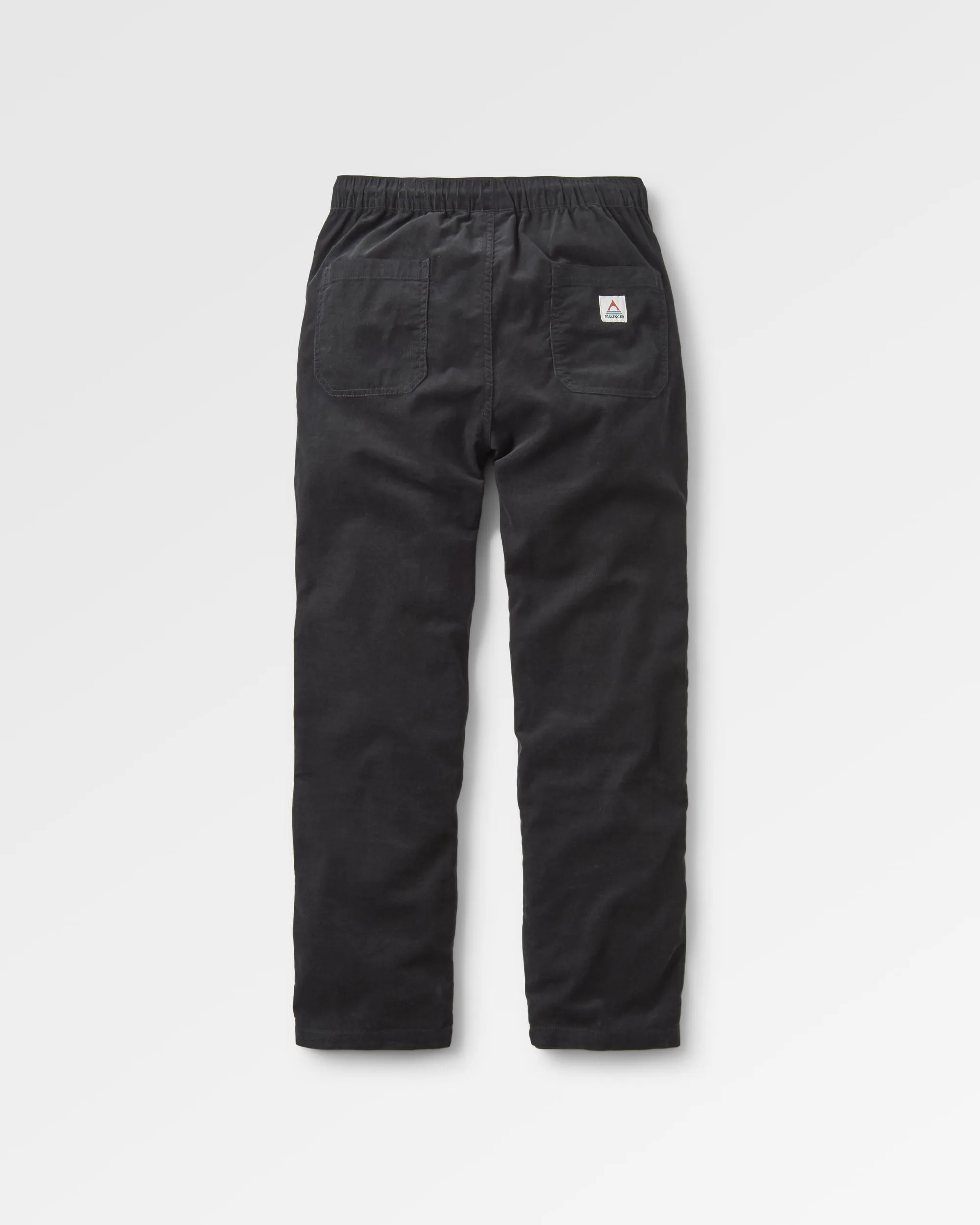 Compass Recycled Corduroy Trouser - Black