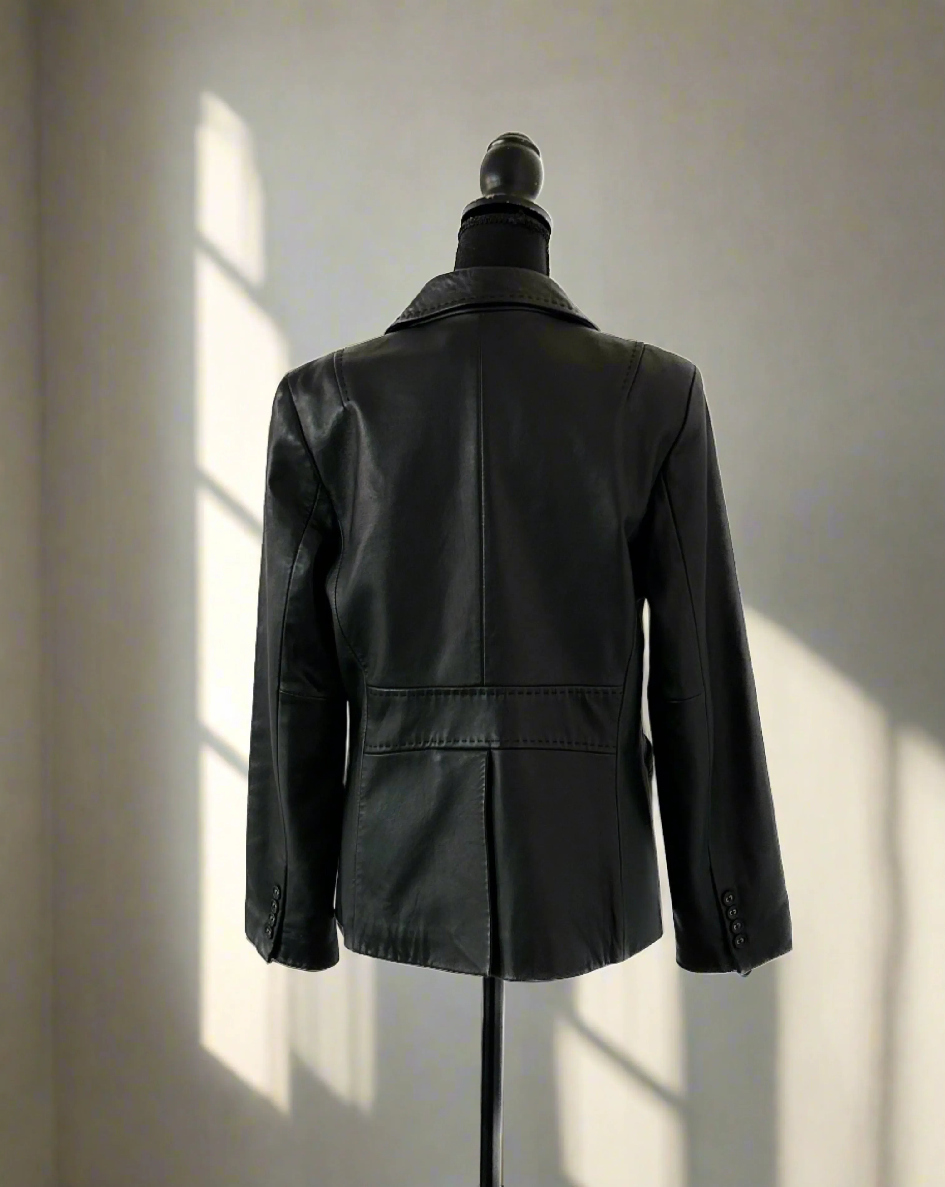 Covington Leather Blazer