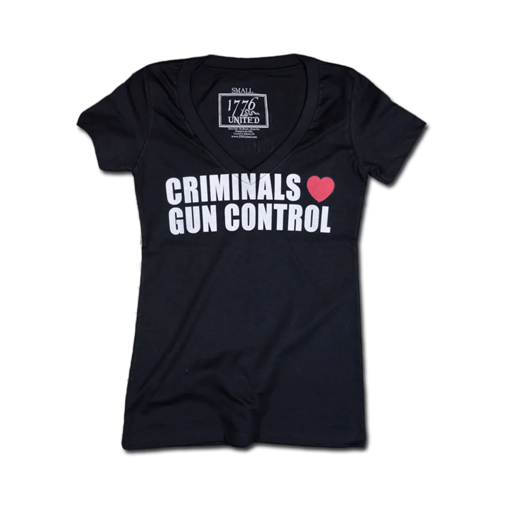 Criminals Love Gun Control - Women's