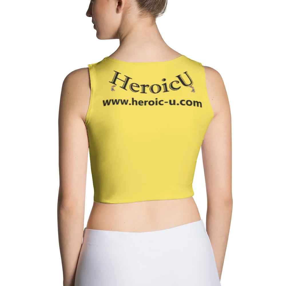 Crop Top Awesome Yellow