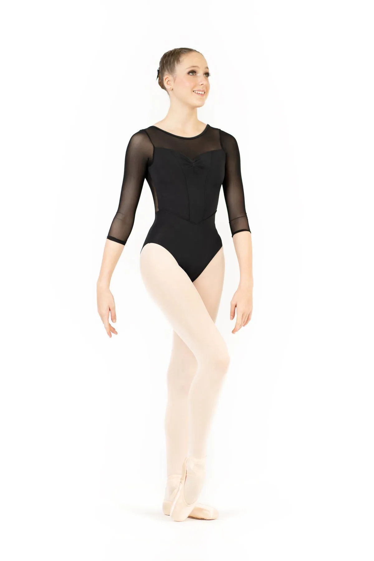 Danse de Paris "Desiree" 3/4 Sleeve Leotard