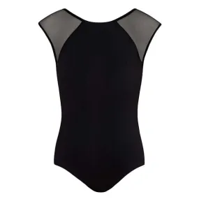 Energetiks Estella Mesh Leotard | Black | Child