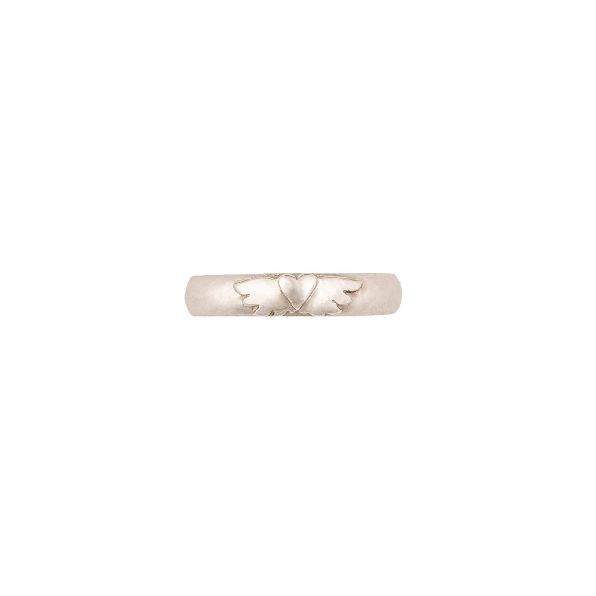 Fine Winged Heart Ring