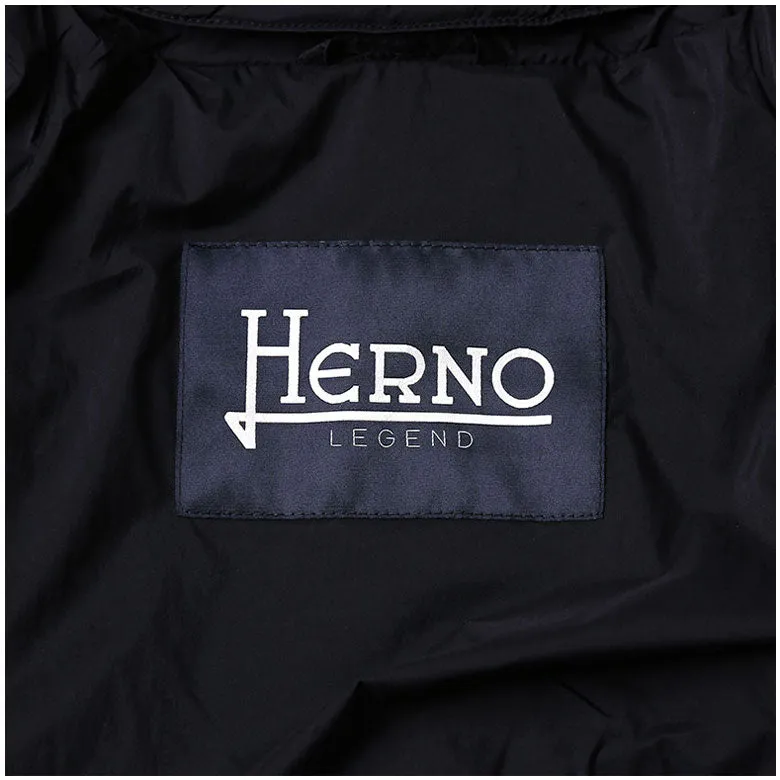 HERNO ヘルノ ダウン メンズ ダウンコート レイヤード チェスターコート