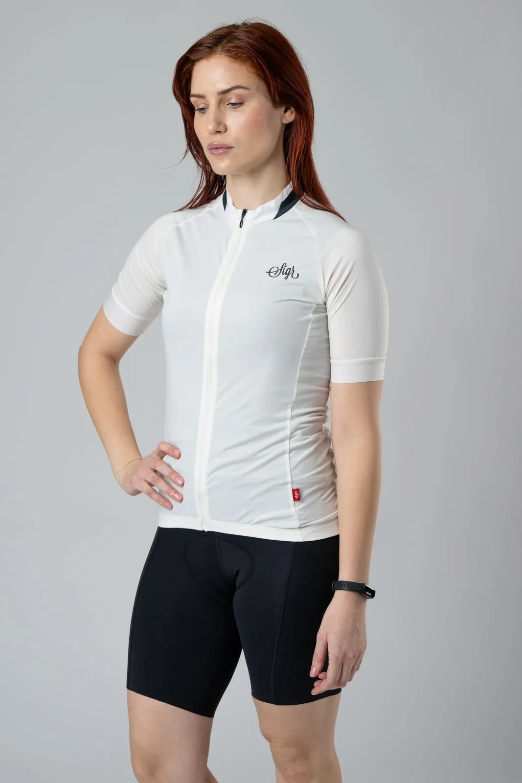 Hgg Women's White Cycling Jersey